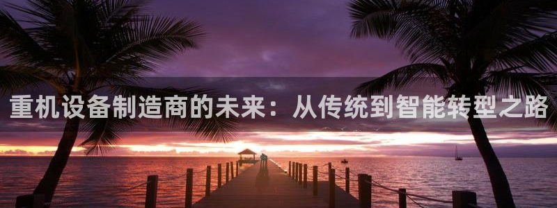 天宏娱乐徐叔：重机设备制造商的未来：从传统到智能转型之路