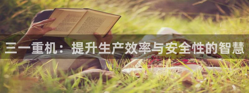 天宏娱乐i OO判官：三一重机：提升生产效率与安全性的智慧