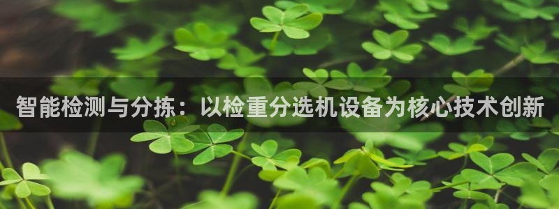 天宏娱乐大叔团队介绍视频：智能检测与分拣：以检重分选机设备为