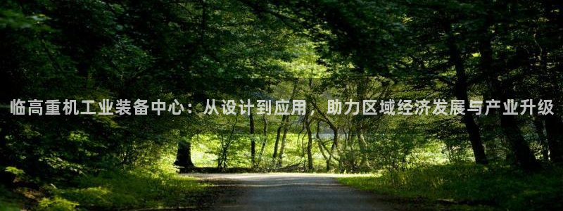 天宏娱乐平台登录：临高重机工业装备中心：从设计到应用，助力区