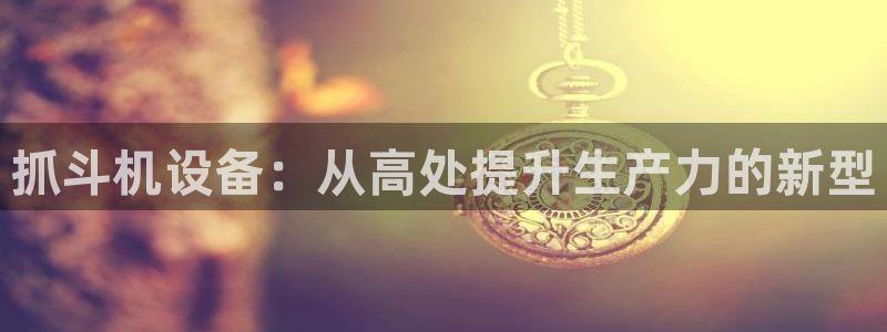 天宏娱乐石叔：抓斗机设备：从高处提升生产力的新型
